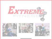 Tablet Screenshot of extremefitnessofflorence.com